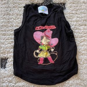Omighty Black Cowgirl Tank